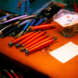 IMAGINED FUTURES LENÇO DE SEDA